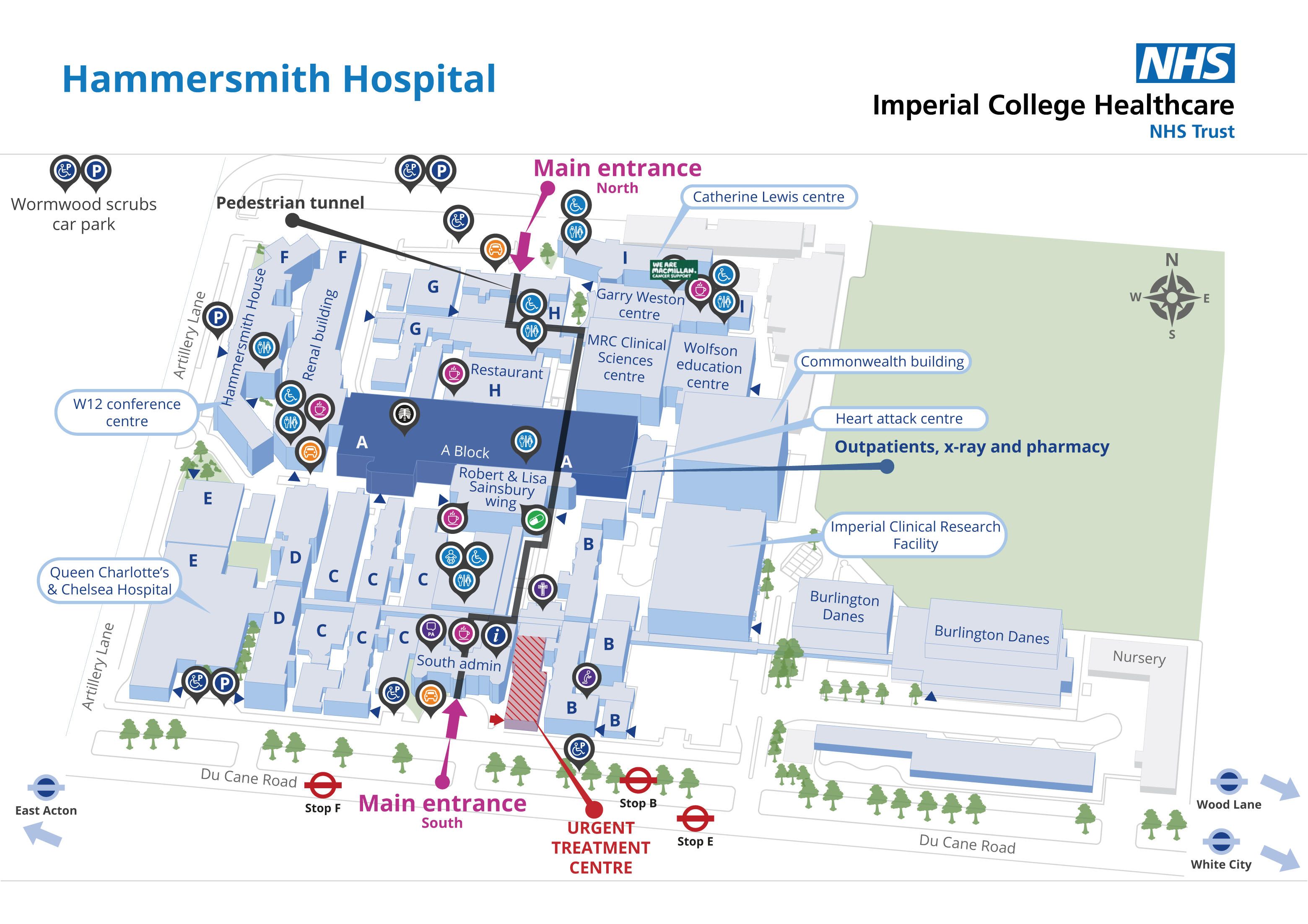 Imperial College Healthcare NHS Trust | Site Map